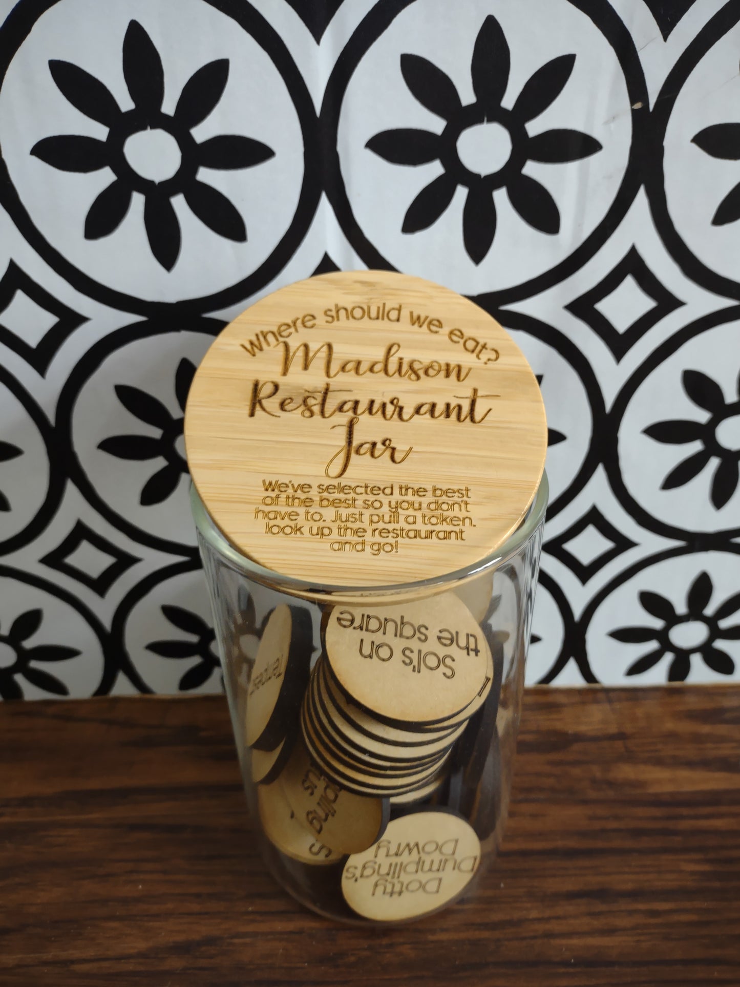 Madison Area Date Jars