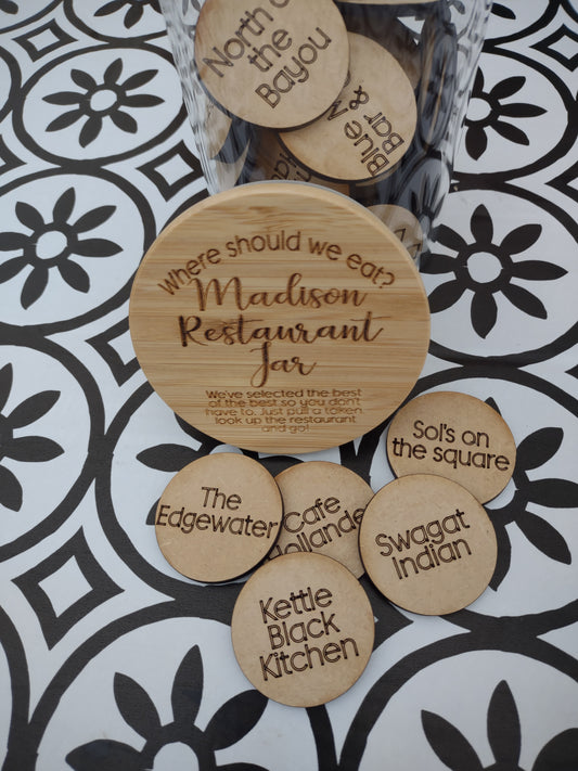 Madison Area Date Jars