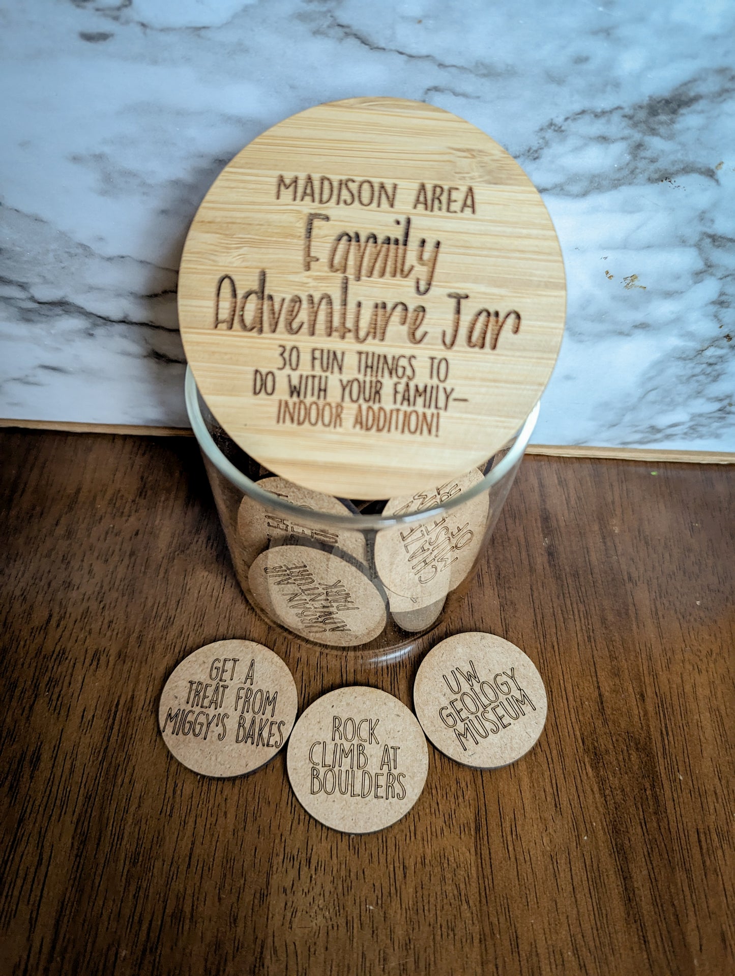 Madison Area Date Jars