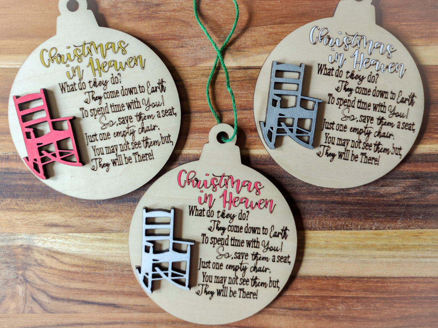 Christmas Memorial Ornament