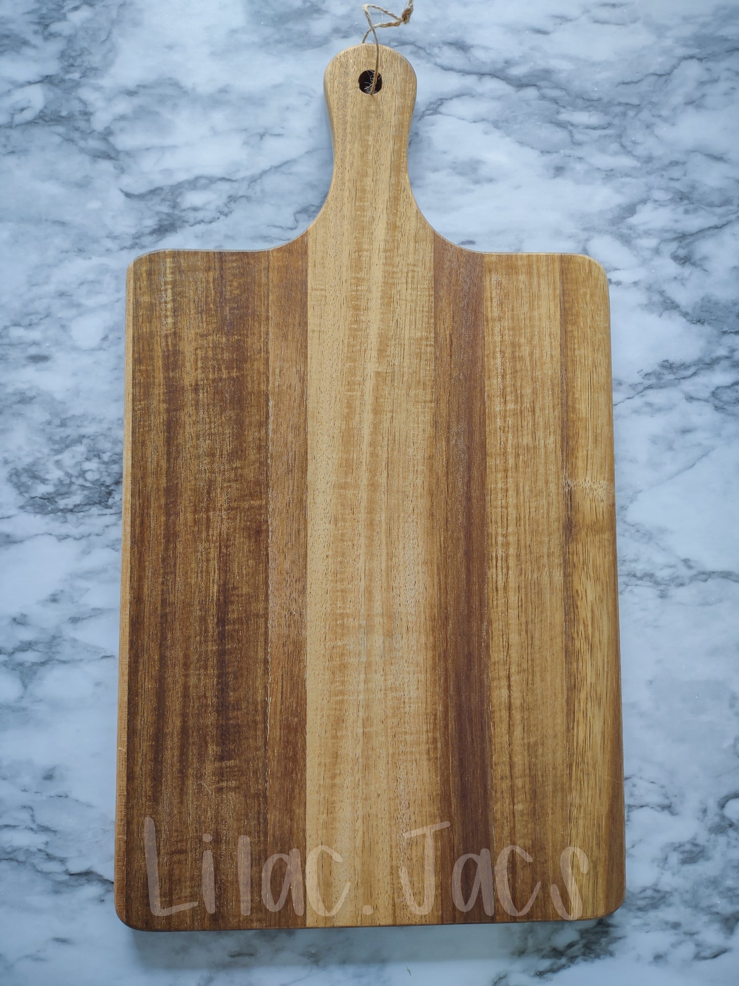 Custom Engraved Recipe Board- Acacia