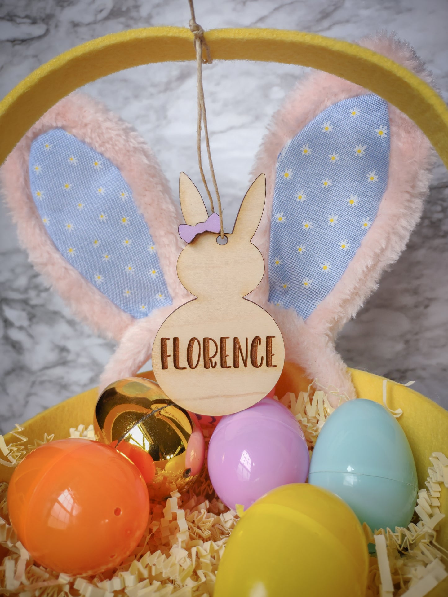 Easter Bunny Basket Tags