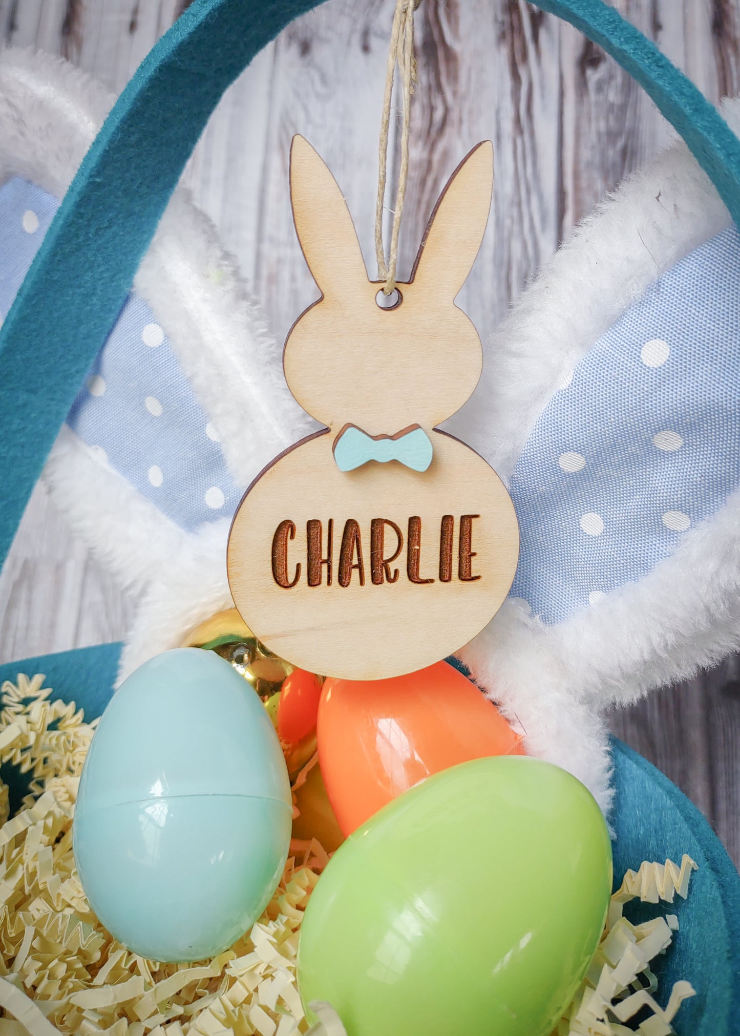 Easter Bunny Basket Tags