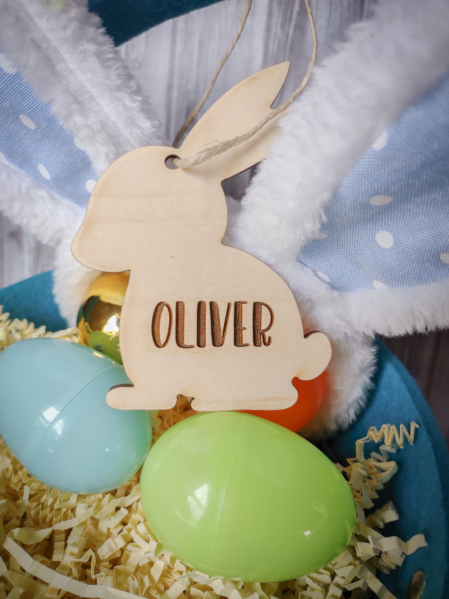 Easter Bunny Basket Tags