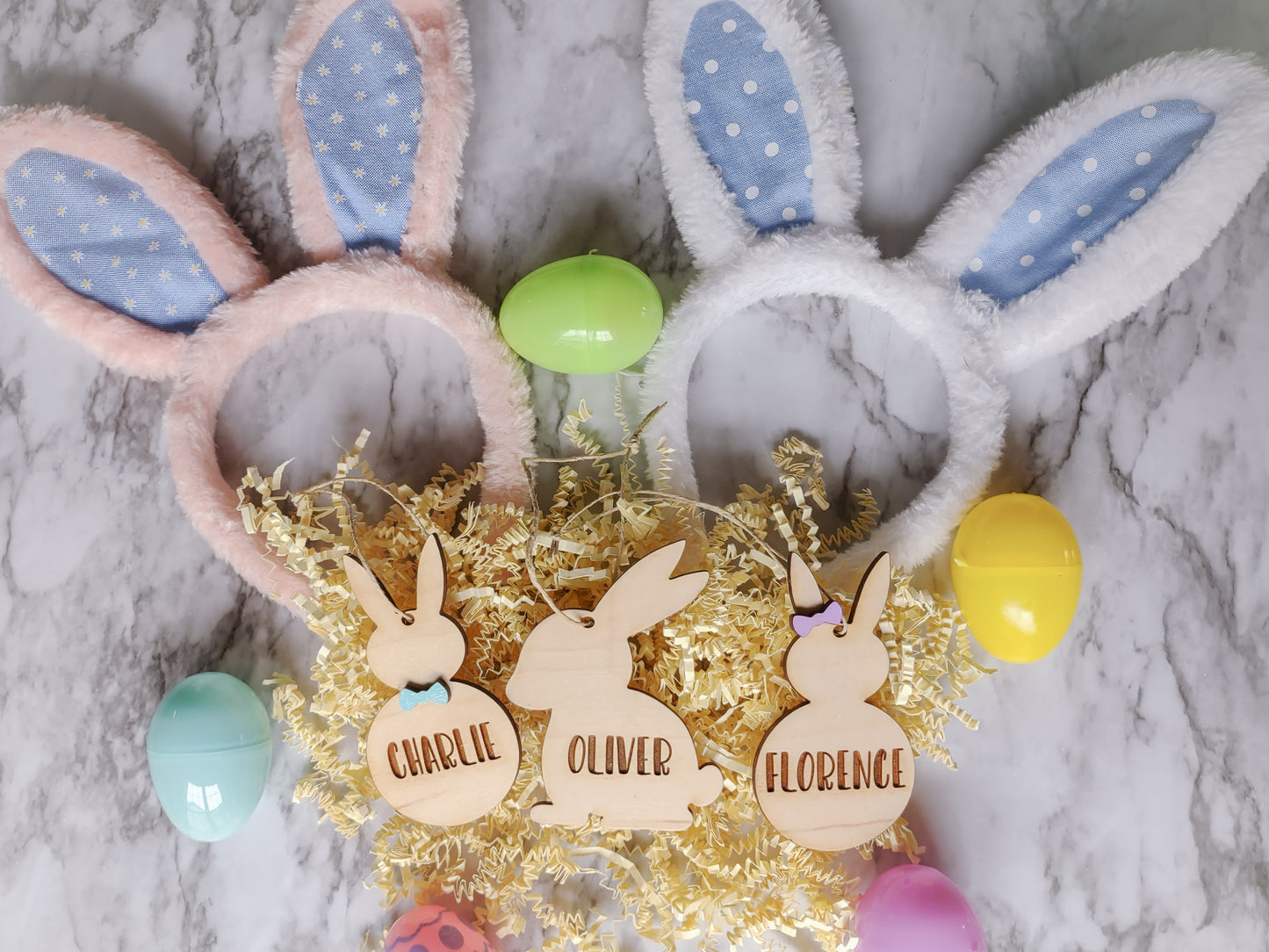 Easter Bunny Basket Tags