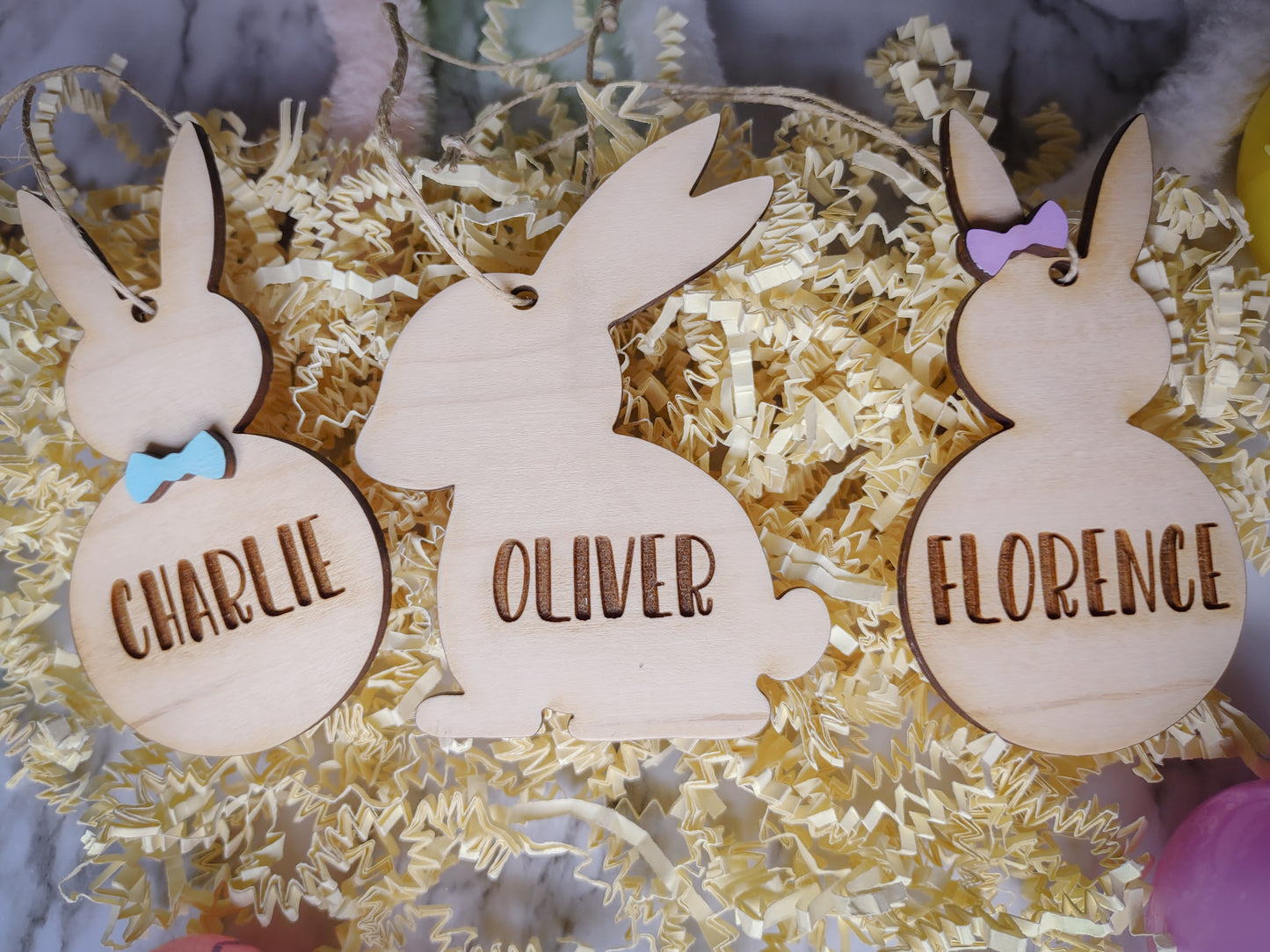 Easter Bunny Basket Tags
