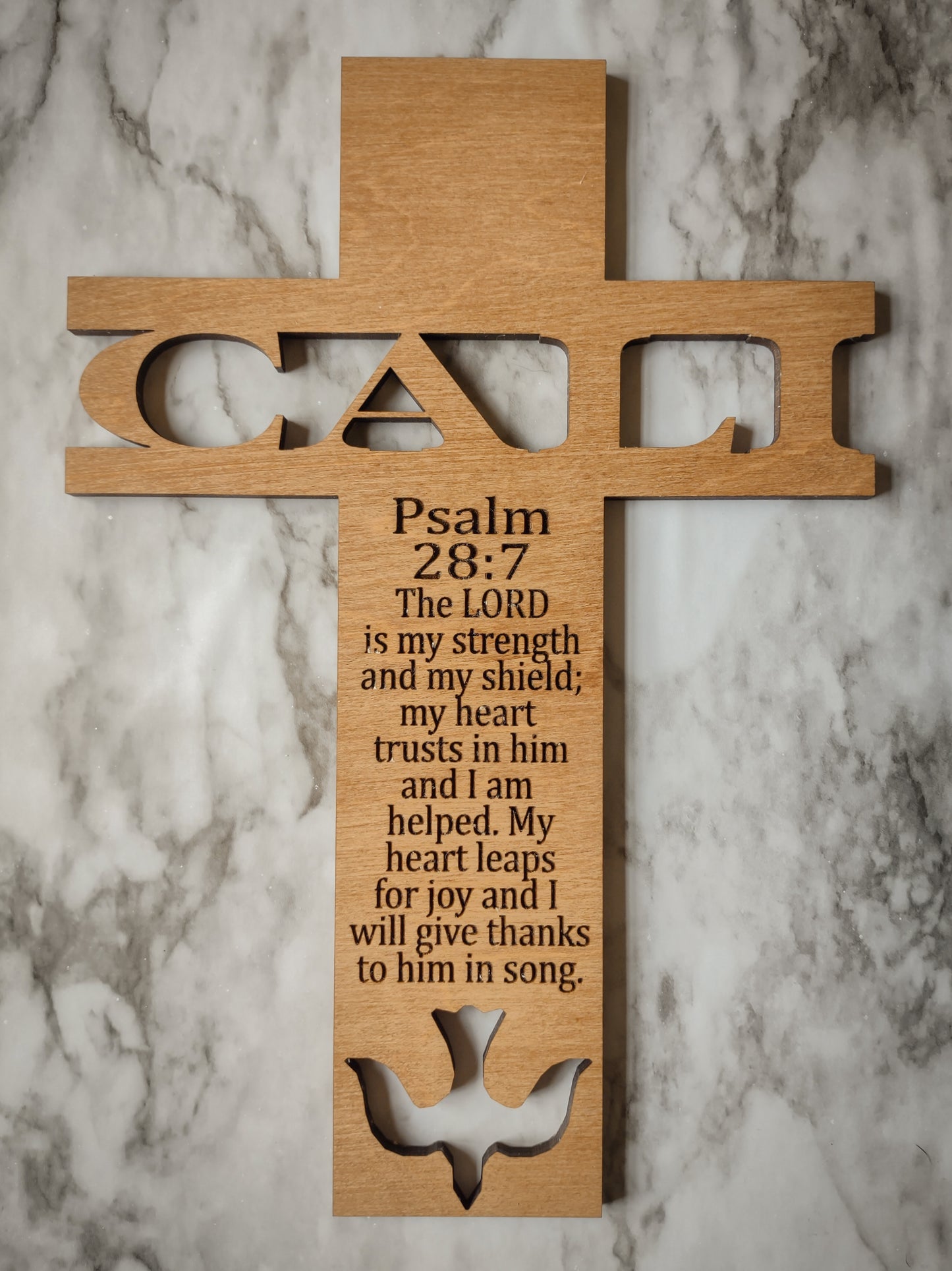 Personalized Cross- Baptism or Confirmation gift