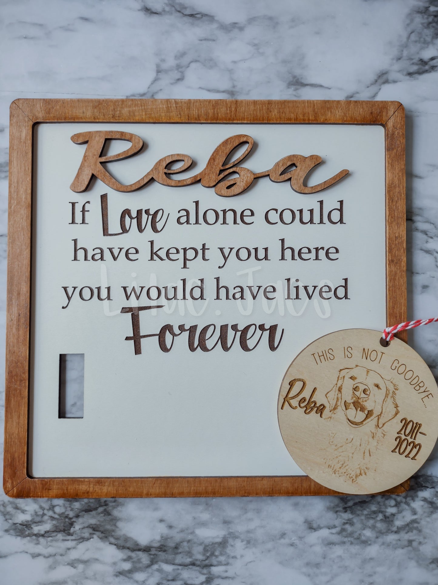 Personalized Pet Memorial Collar Keeper