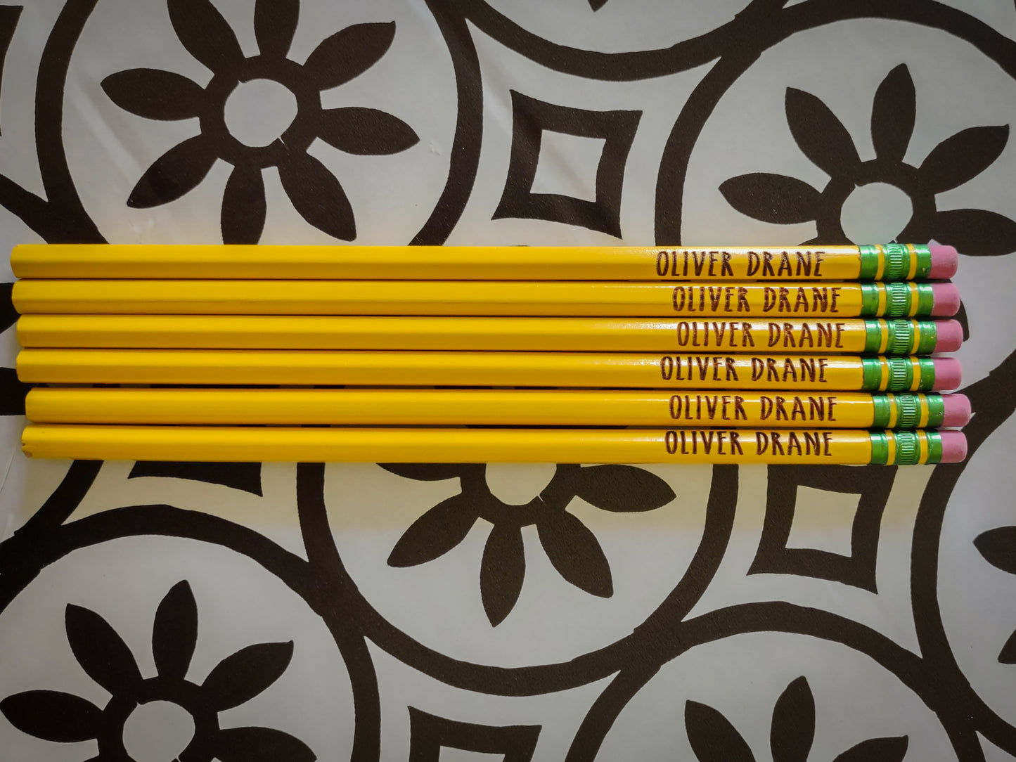 Personalized Engraved Pencils