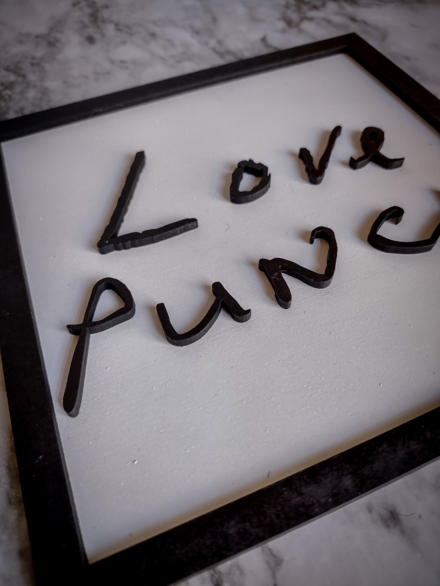 Hand Written Wall Decor